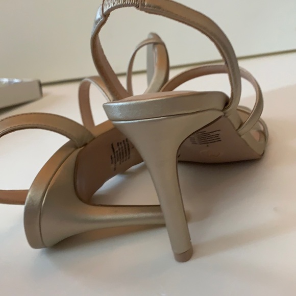 A New Day Nala Strappy Gold Heels Size 7 - Picture 4 of 9